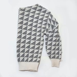 Vintage retro 80s crop neck sweater